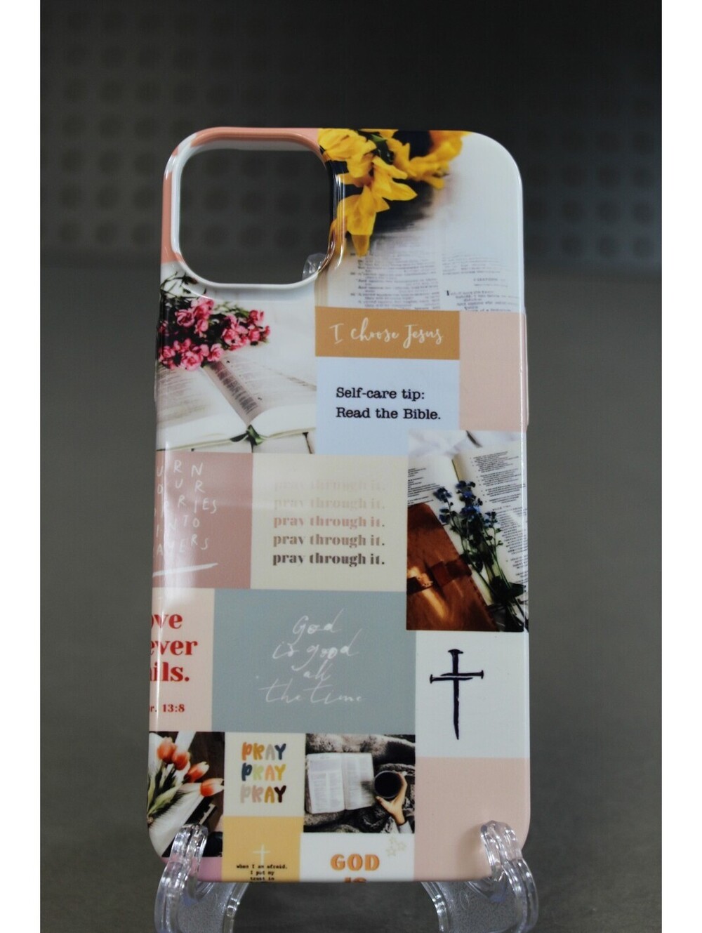 EFGWSDER iPhone 15 Plus Bible Verse Shockproof Case